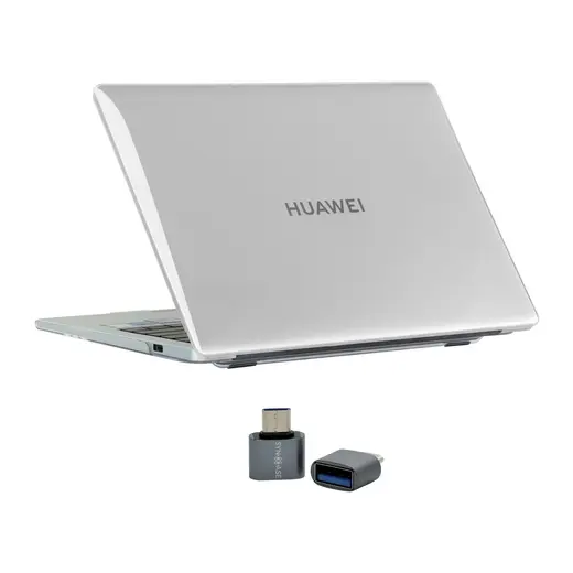 SyncCase Huawei Matebook 14 Kılıf (2024 Yılı) ile Uyumlu Kristal Parlak Iz Yapmaz Koruyucu Kılıf