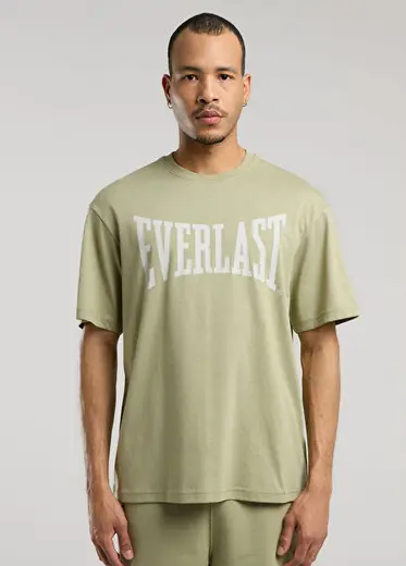 Yeşil Classics Comfort Logo Kısa Kollu Erkek T-Shirt