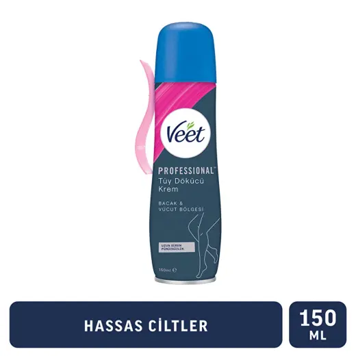 Veet Tüy Dökücü Krem Sprey 150 ml Hassas Ciltler İçin