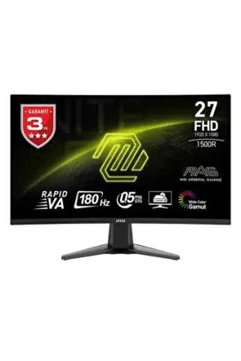 MAG 27C6F 27″ 180Hz 1ms Full HD Adaptive Sync Rapid VA Gaming Monitör