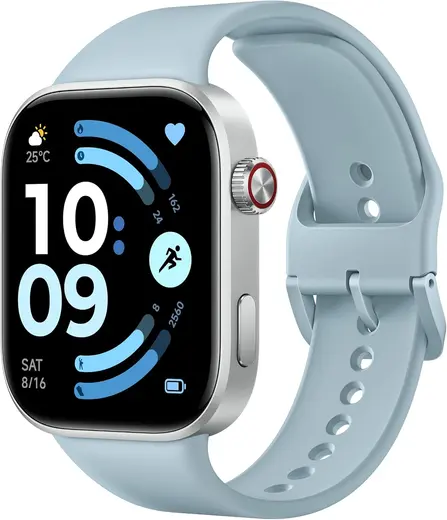 Redmi Watch 6 Akıllı Saat, 1.97 İnç AMOLED Ekran, Dahili GPS, Bluetooth Arama, 150+ Spor Modu, 5ATM Suya Dayanıklı, Mavi