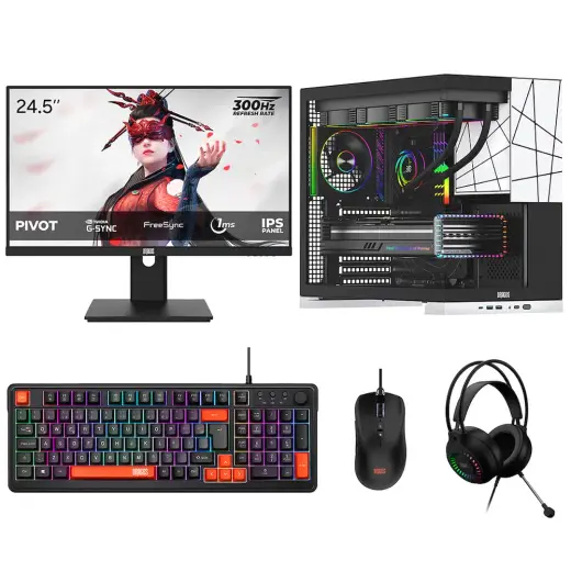 Dragos DRx9453 Ultra 5 225F 16GB DDR5 512GB NVMe 12GB RTX5070 24.5 İnç 300Hz 1ms Oyuncu Oem Paket