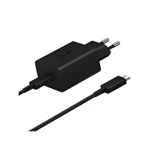 Samsung 45 W Type-C Siyah Süper Hızlı Şarj Cihazı