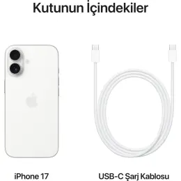Apple iPhone 17 256 GB Beyaz 8