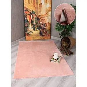My Evilla Modern Dekoratif Puffy Peluş Halı Yolluk 150x150 cm
