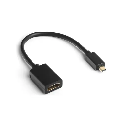 Dark Micro HDMI to HDMI (Dişi), Altın Uçlu Dönüştücü Kablo (DK-HD-AHDMIXMICRO2)