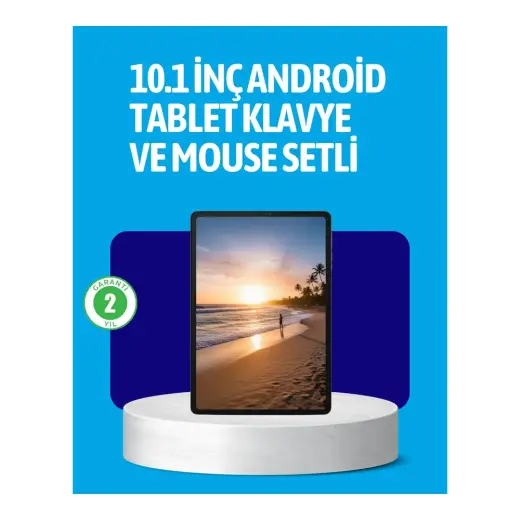Astraltech Android 15 Tablet Klavyeli Mouse’lu Profesyonel Set