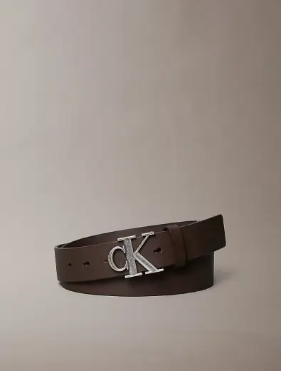 Erkek Ck Buckle Smooth 35mm Kemer