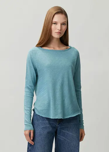Sonoma Mavi Uzun Kollu T-shirt