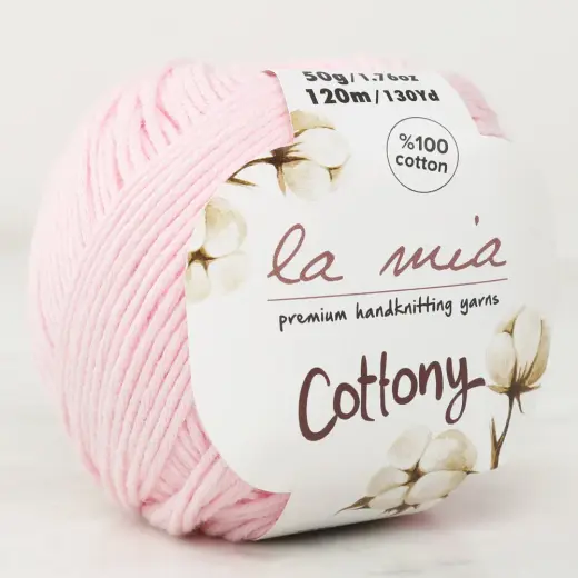 La Mia Cottony Pembe Bebek El Örgü İpi - L013