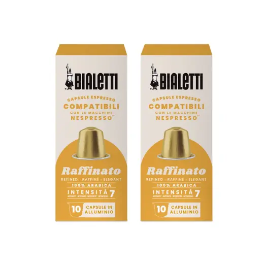 Bialetti Nespresso Uyumlu Kapsül Kahve Raffinato 20 Adet