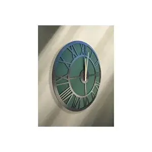 Vivense Modern Şık Tasarım Roma Rakamlı Quartz Saat Yeşil