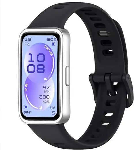Coverzone Huawei Band 11 ile Uyumlu Kordon, Silikon Akıllı Saat Kayışı, Ayarlanabilir Spor Saat Kordonu, Yumuşak Terletmeyen Yedek Watch Strap Günlük Kullanım İçin hw11