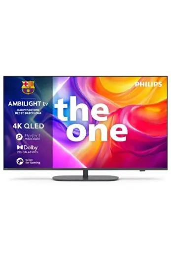 Ambilight 'The One' 65PUS9000 4K QLED Smart TV - P5 Perfect Picture Engine Ultra HD, Titan OS, Dolby Vision ve Dolby Atmos Sound özellikli 65 inç ekran