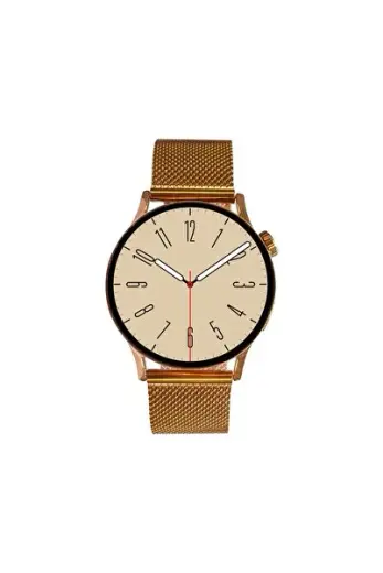 Gt2 Akıllı Saat Rose Gold Metal Kordon Çinko Alaşım Kasa