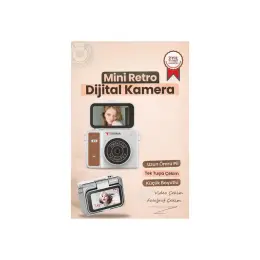 Torima CMR46 2K Flip Ekranlı Mini Dijital Vlog Kamerası 2