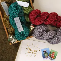 Gazzal Worm Bordo El Örgü İpi - 3871 4
