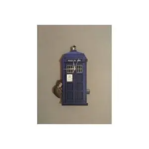 Vivense Dr.who Dekorati̇f Sarkaçli Duvar Saati̇