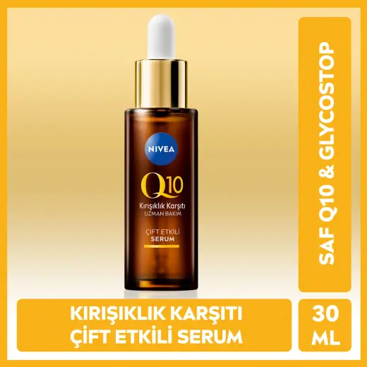 Nivea Q10 Kırışıklık Karşıtı Çift Etkili Cilt Serum 30 ml