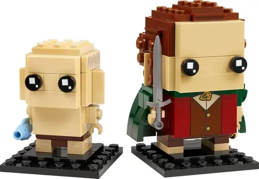 40630 LEGO® BrickHeadz Frodo™ ile Gollum™