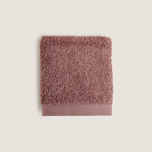 Solıd Bambu El Havlusu 33X33 Cm Küllü Gül