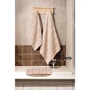 Varol Kare Micro Cotton Banyo Havlusu 90x150cm