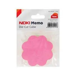 Noki Memo Çiçek Şekilli 5 Renk 80 Sayfa
