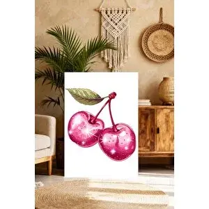 Mgi Design Lüks Pembe Eklektik Tablo Klasik Kanvas Tablo Lüks Duvar Sanatı | Modern Duvar Dekoru | Salon, Yatak Odası Ve Ofis İçin | Sanatsal Ev Dekorasyonu 80x120 cm