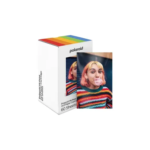 Polaroid Hi-Print 2x3 Parlak Fotoğraf Kağıdı Kartuş 60 Sayfa Yazıcı Uyumluluğu ile