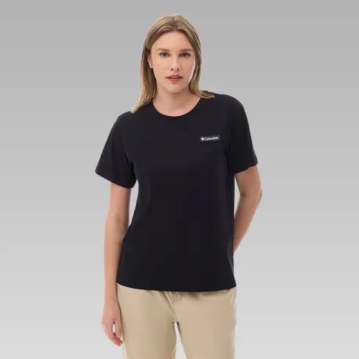CSC Label Graphic Kadın Kısa Kollu T-Shirt