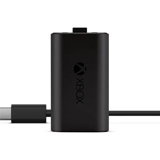 Microsoft Xbox 9.Nesil Oyun ve Şarj Kiti Siyah Renkli CE Uygunluk Sembolu ile Güçlü Şarj Cihazı