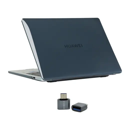SyncCase Huawei Matebook D16 Kılıf (2024 Yılı) ile Uyumlu Kristal Parlak Iz Yapmaz Koruyucu Kılıf
