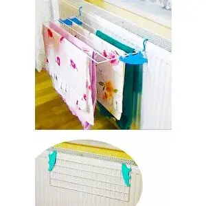 Mavitrend Kurufer Kalori̇fer Kurutma Askisi Kurutmalik 60 Cm 5 Telli̇ Çamaşır Kurutmalık