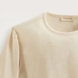 Pear Uzun Kollu Tshirt Ekru 3