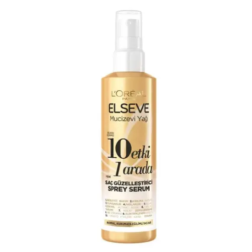 Elseve Mucizevi Yağ Saç Güzelleştirici Sprey Serum 150 ml