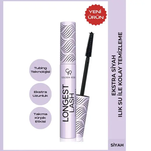 Golden Rose Longest Lash Tubing Maskara Siyah