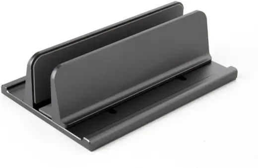 Coofbe 3 Bölmeli Metal Genişlik Ayarlamalı Masaüstü Dikey Macbook Laptop Notebook Standı Telefon Tablet Standı