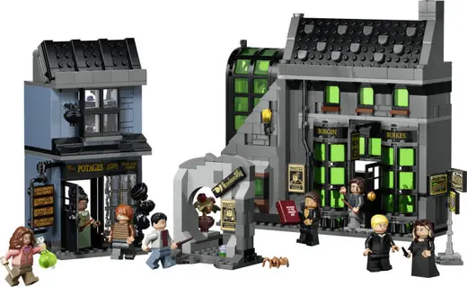 76471 LEGO® Harry Potter™ Knockturn Yolu Büyücü Mağazaları