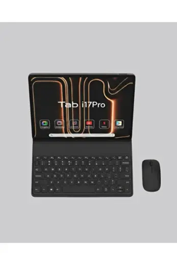 Android 15 Tablet Klavyeli Mouse’lu Profesyonel Set