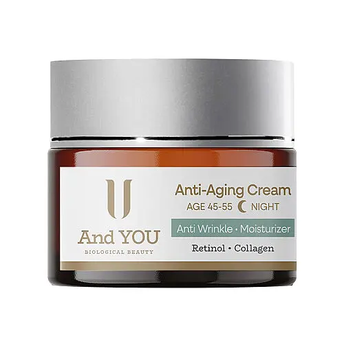 And You Yaşlanma Karşıtı Gece Kremi 50 ml 45-55 Yoğun Bakım