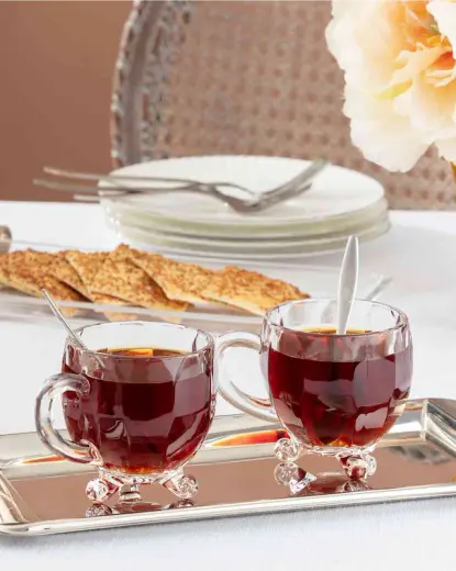 Madame Coco Priour Çay Fincanı 4'lü