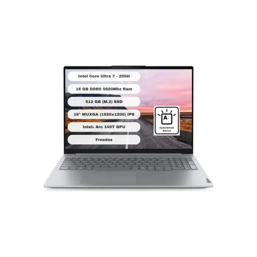 Lenovo Thınkbook 21SK007UTX U7-255H 16 GB 512 GB SSD 16" Fdos