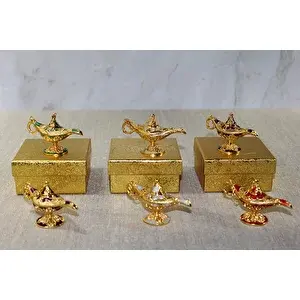 evimdeyokyok Evimdeyokyok Mineli Metal Alaatin Lambası Alk3841 T20