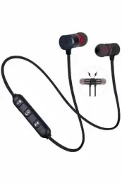 Bluetooth Bağlantılı Kablolu Mıknatıslı Sport Kulaklık 3