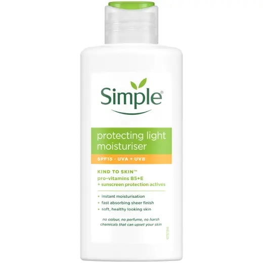 Simple Güneş Koruyucu SPF15 Nemlendirici Krem 125 ml