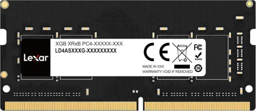 Lexar LD4AS008G-B3200GSST Notebook Bellek, 8 GB DDR4 3200Mhz Nb So-Dimm
