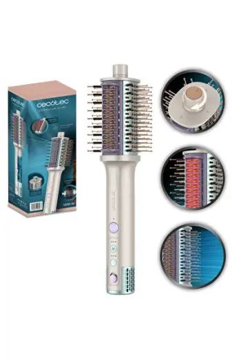 Ceramiccare Allin1 Saç Kurutma Fırçası | Şekillendirici Sıcak Hava Fırçası