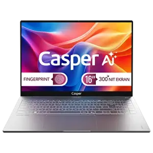 Casper Nirvana S200 300NIT Intel Core Ultra 7-255H 24 GB DDR5 1 TB SSD 16 inç Freedos Laptop S200.255H-CF00X-G-F