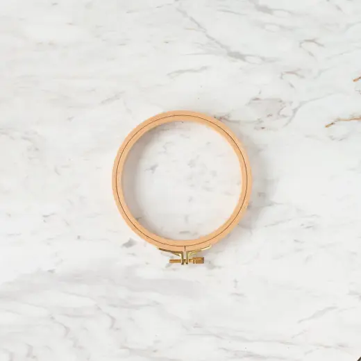 Nurge 16 mm Vidalı Ağaç Nakış Kasnak - No.2
