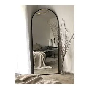 Enc Home Ayaklı Metal Boy Aynası 180x60 SİYAH 1072 Siyah